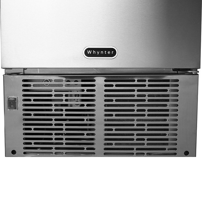 Whynter MIM-14231SS 14'' Undercounter Automatic Marine Ice Maker with 23lb Daily Output, Stainless Steel N10
