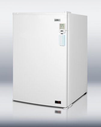 Summit FS603LMEDDT 22" Accucold Medically Approved Freezer with Side Mounted Lock Alarm with Temperature Display...