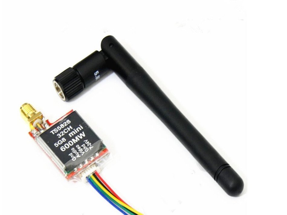 XJJ Xunjiajie TS5828 5.8Ghz 32Ch 600mW FPV AV Wireless Transmitter for Mini 250QAV Multicopter Pack of 1pcs