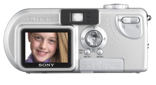 Sony DSCP7 Cyber-shot 3.2MP Digital Camera w/ 3x Optical Zoom N2