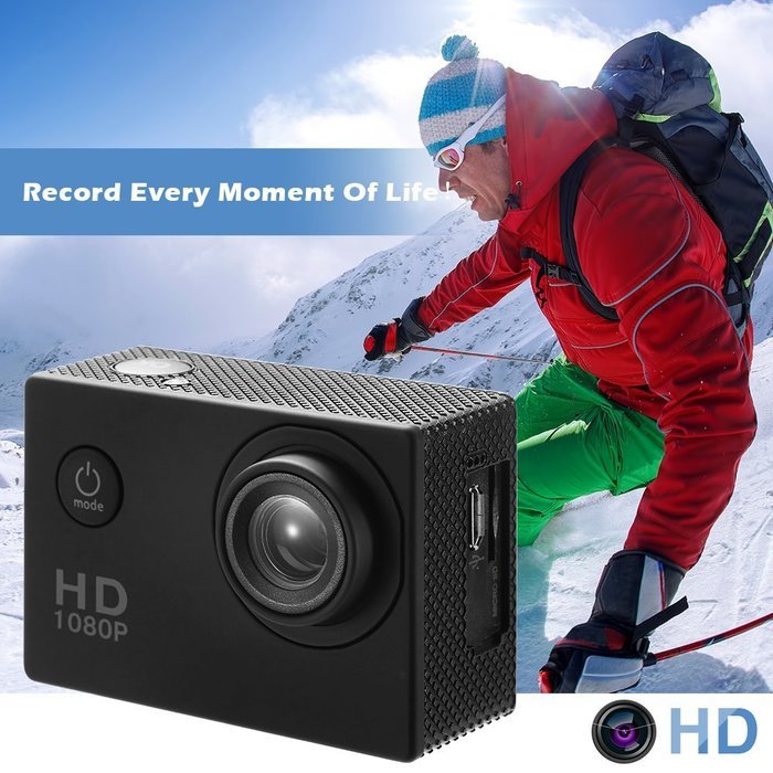 JNH Sunshiny1080P HD Sport DV Underwater 98ft Waterproof Action Video Camera