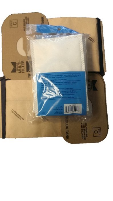 24 Electrolux C Bags and 2 After Filters N2