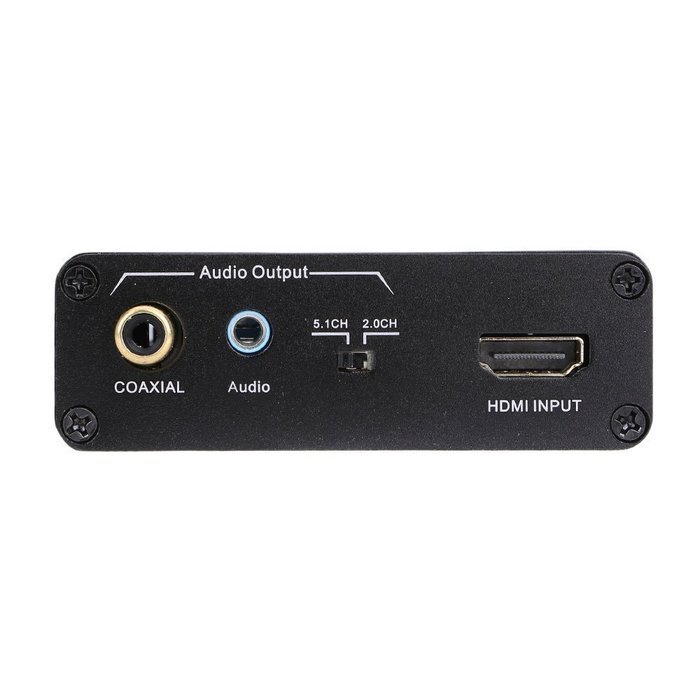 TOOGOO(R) HDMI to DVI + Coaxial Audio Video Converter Adapter 2.0/5.1 Channel N6