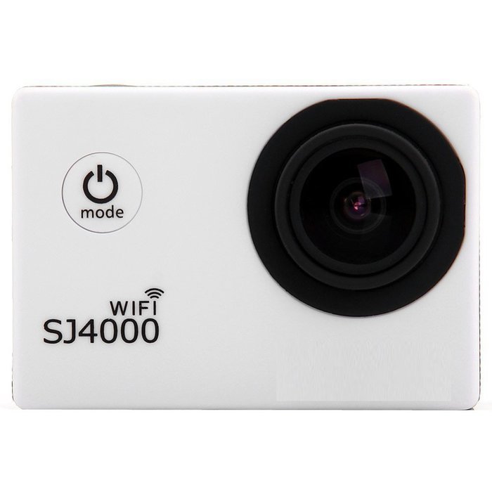 Generic Pangu 1080P 1.5 Inch 12MP 170 Degree Full HD Micro USB 2.0 Wifi SJ4000 Sports DV Camera (White)