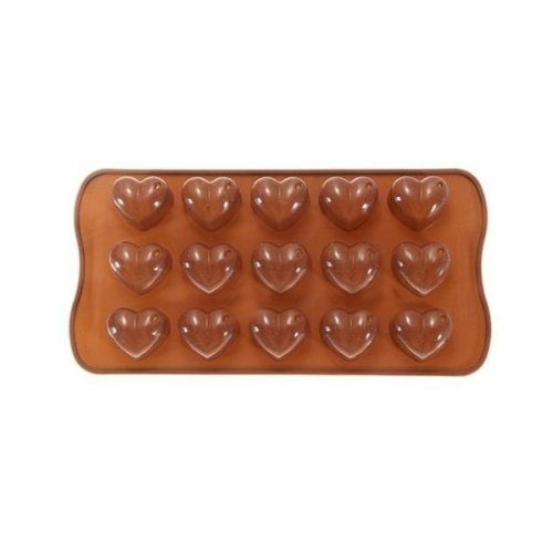 "Heart Chocolate Cake Cookie Muffin Silicone Mould" shopping