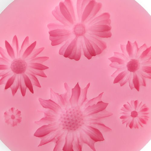 3D Flower Silicone Mold Fondant Cake Decorating Chocolate Sugarcraft Mould DIY N6