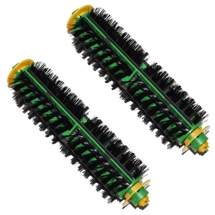 Hongfa Flexible Beater Brush and Bristle Brush for Irobot Roomba 500 Series Vacuum Cleaning Robots Roomba (bristle...