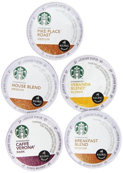 20-count K-cup for Keurig Brewers Flavored Coffee Variety Pack Featuring Starbucks Cups