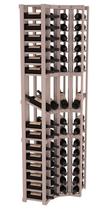 Wine Racks America Redwood 4 Column Display Corner Cellar Kit. 13 Stains to Choose From! N7