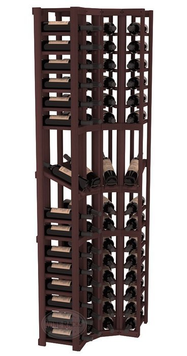 Wine Racks America Redwood 4 Column Display Corner Cellar Kit. 13 Stains to Choose From! N8