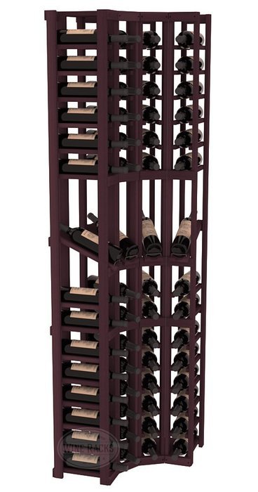 Wine Racks America Redwood 4 Column Display Corner Cellar Kit. 13 Stains to Choose From! N9