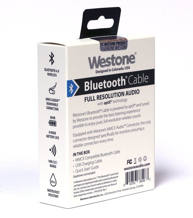 Westone MMCX Bluetooth Cable, 78548 N2
