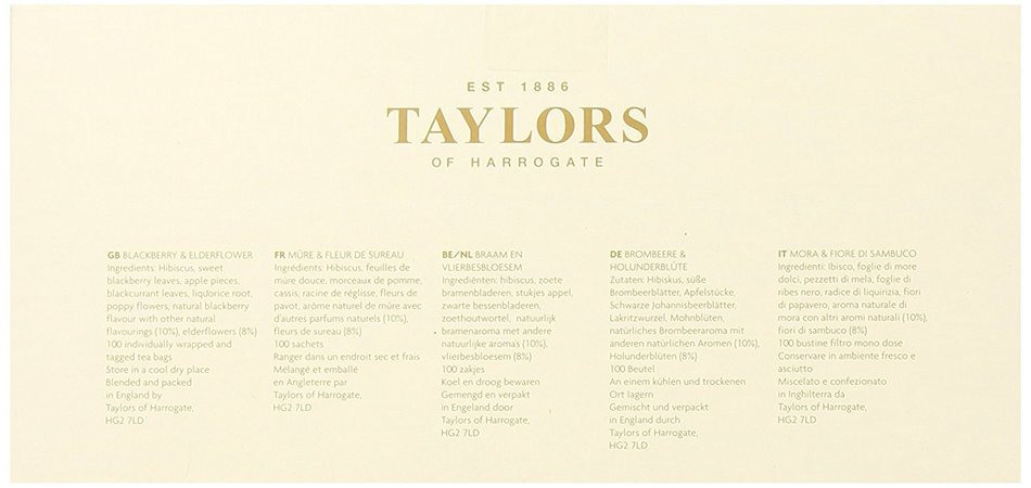 Taylors of Harrogate Classic Tea Variety Box, 48 Count N28
