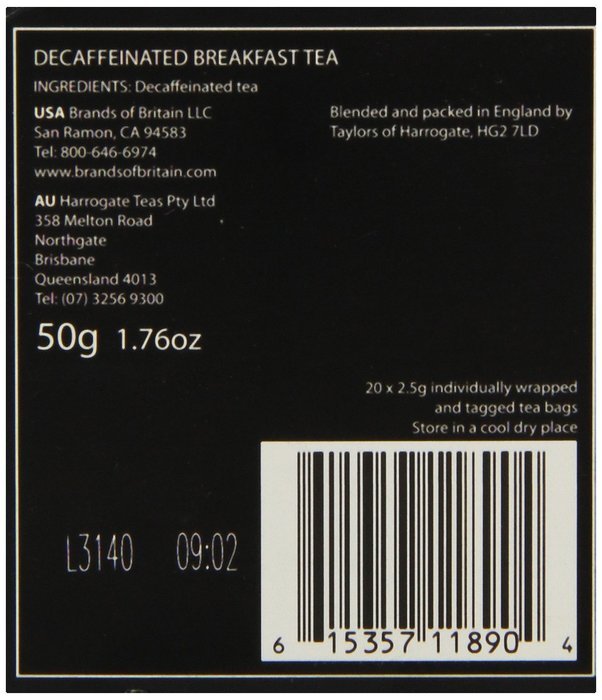 Taylors of Harrogate Classic Tea Variety Box, 48 Count N30