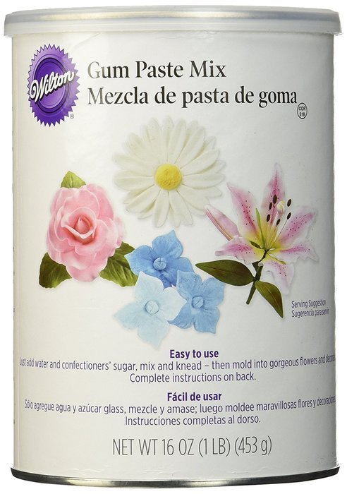 Wilton Gum Paste Mix, Set of 2 16oz Containers N7