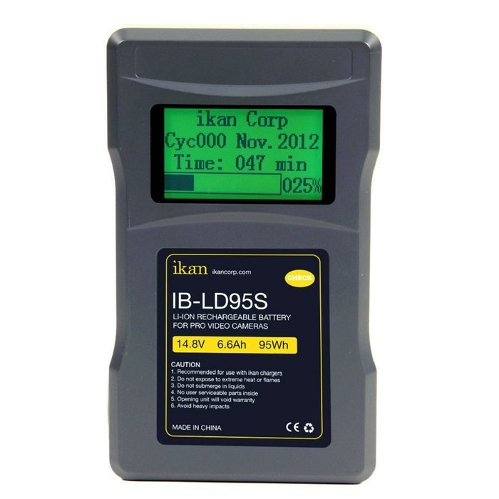 Ikan IB-LD95 Rechargeable Battery for Pro Video Cameras 95Wh (Black) N27