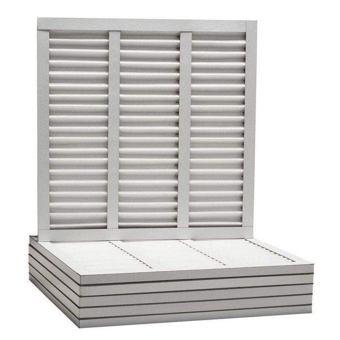16X20X1 NOVA Pleat Air Filter (6 Pack) - O'Brien Clean Air Filters 16x20x1 (Nominal) 15 1/2x19 1/2x3/4 (Actual... N6