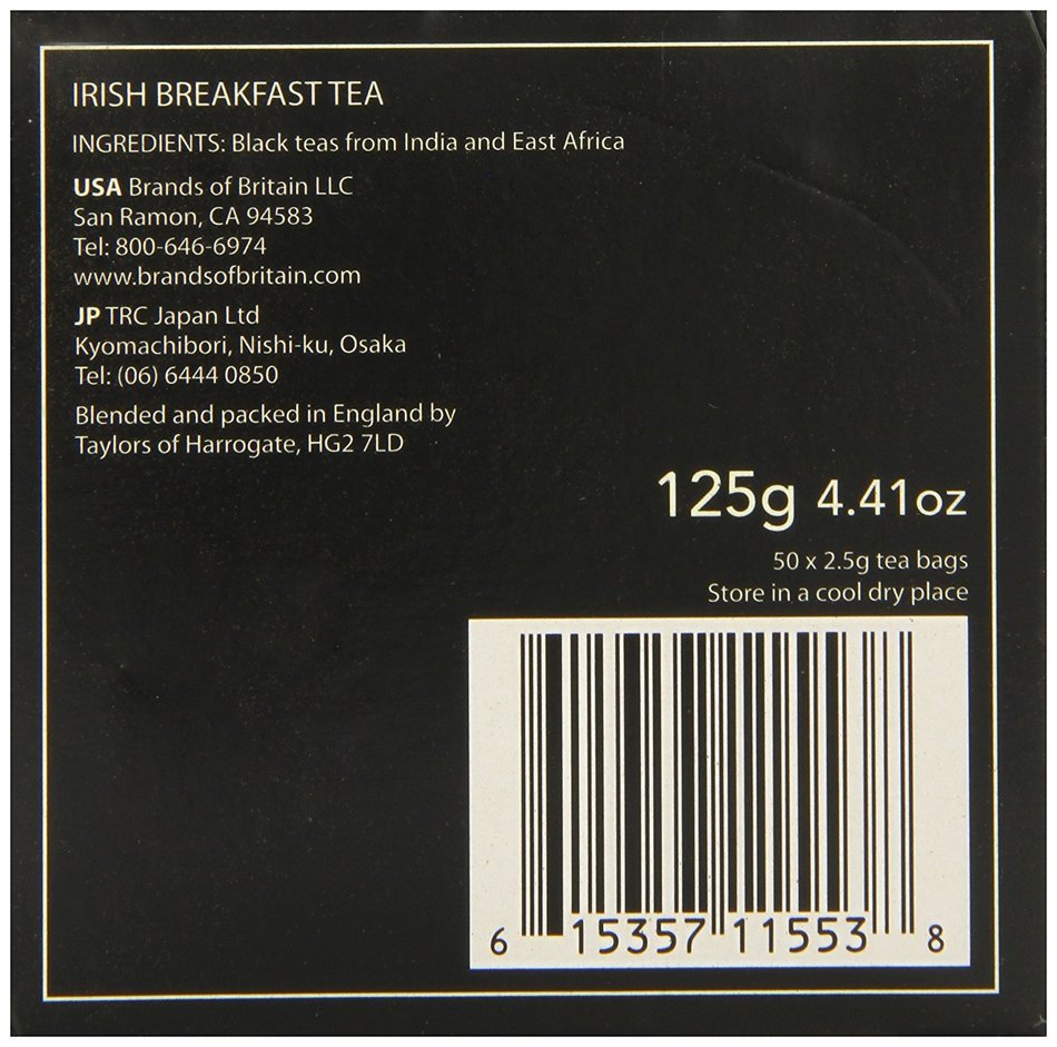 Taylors of Harrogate Classic Tea Variety Box, 48 Count N41