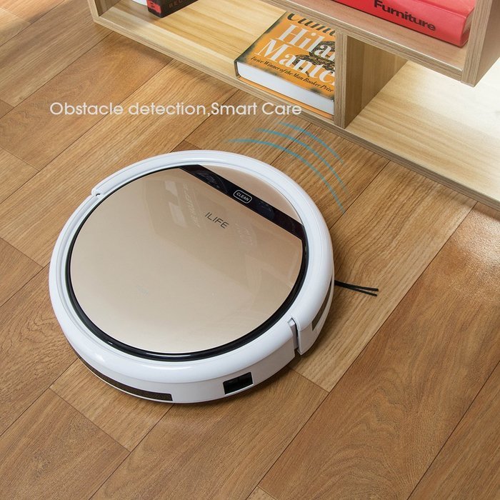 ILIFE V5s Robot Vacuum Cleaner with Water Tank Mopping,Gold N2