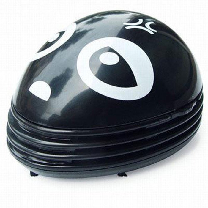 niceeshop(TM) Mini Table Dust Vaccum Cleaner Red Beetles Prints Design N7