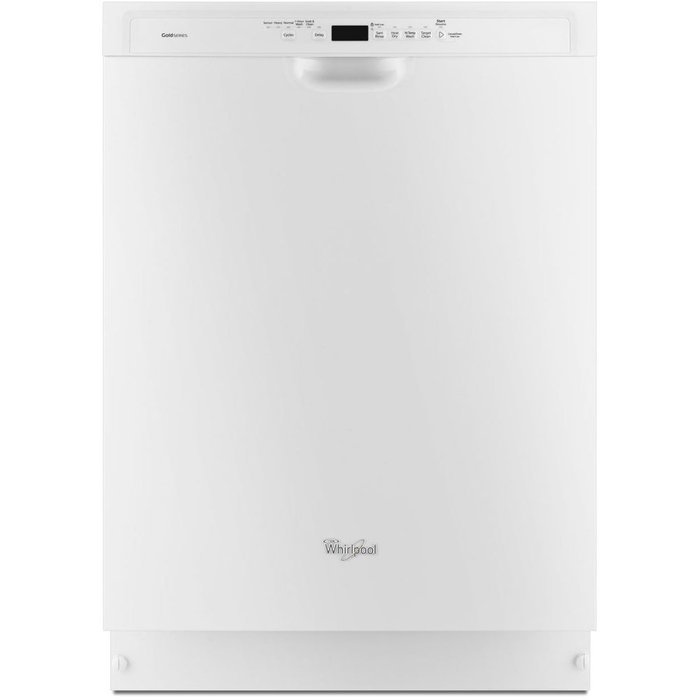 Whirlpool Gold Series TargetClean Option White Built-In Dishwasher