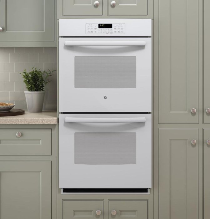GE JK3500DFWW 27" White Electric Double Wall Oven N3