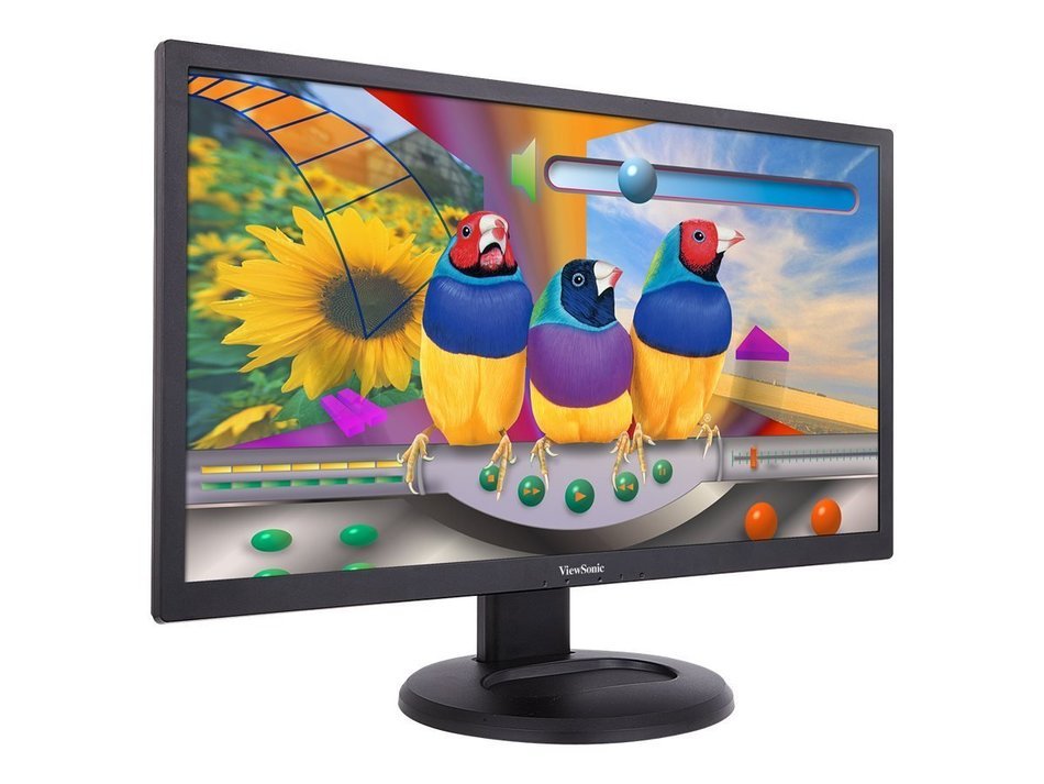 Viewsonic 22-Inch 7ms LED Monitor, Full HD 1920 x 1080p Resolution, Ergonomic Stand, SuperClear... N12