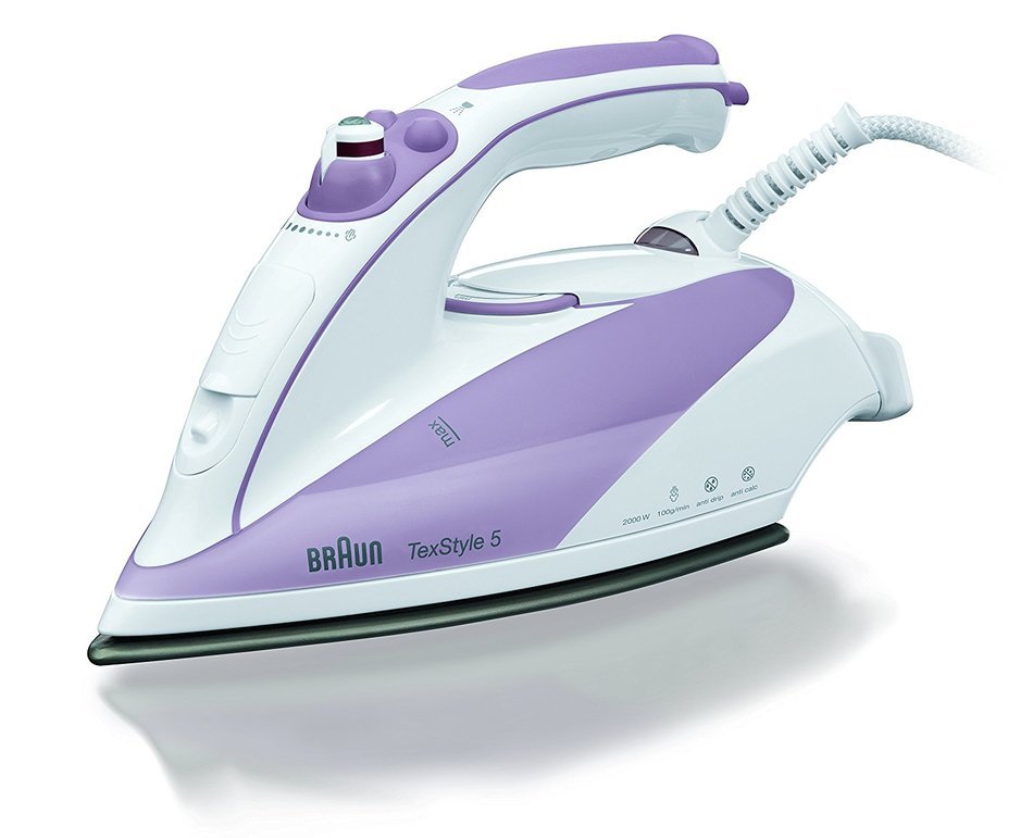Braun TS505 TexStyle 5 2000-Watt Steam Iron, 220-Volt (Not for use in USA/Canada)