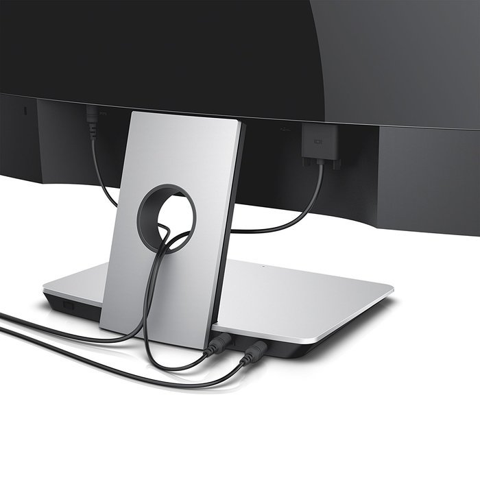Dell Ultrasharp U2417HJ 23.8" Screen LCD Monitor with Wireless Charging Stand N9