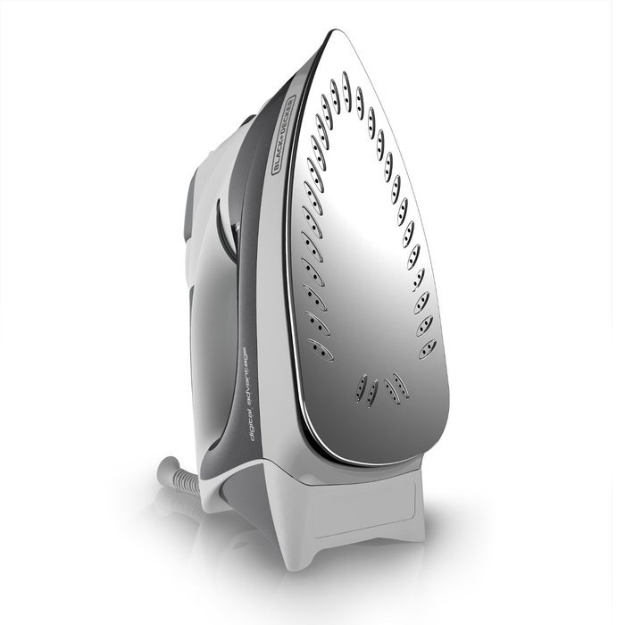 BLACK+DECKER D2030 Auto-Off Digital Advantage Iron, White