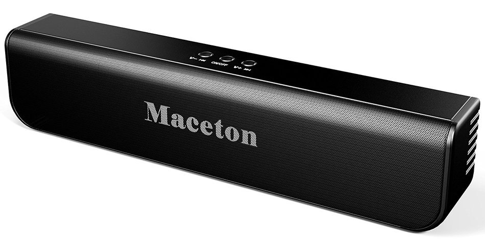 Maceton Bluetooth 4.0 Portable Speaker, Black N4