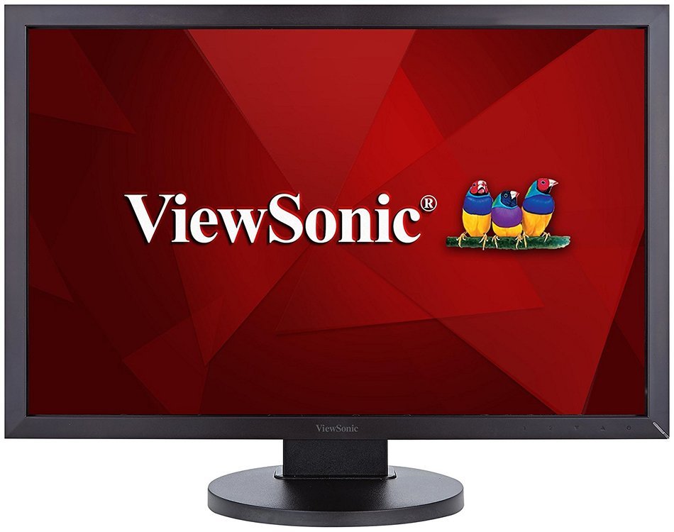 Viewsonic 24-Inch 5ms LED Monitor, 1920 x 1200 Resolution, Ergonomic Stand, SuperClear PLS... N8