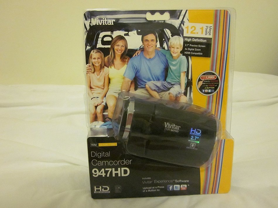 Vivitar HD Digital Camcorder DVR548HD (Black) N8