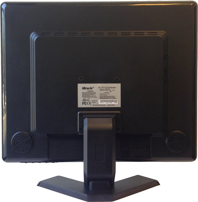 Miracle Business LT19BV LCD Monitor 4:3, 10Ms 1280 X 1024 SXGA Speakers, VGA/Video/BNC Computer...