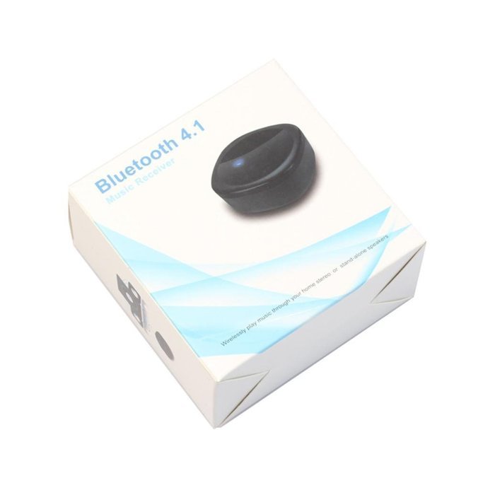 Audio Receiver, BESSKY 1PC Bluetooth 4.1 Audio Receiver A2DP Wireless Adapter for Home Music Sound System, Black N6