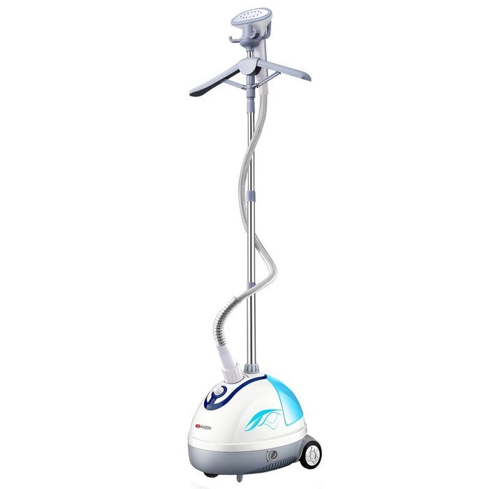 Kazoo 1580W Telescopic Garment Steamer with Fabric Brush and Adjustable Hanger, Household Use
