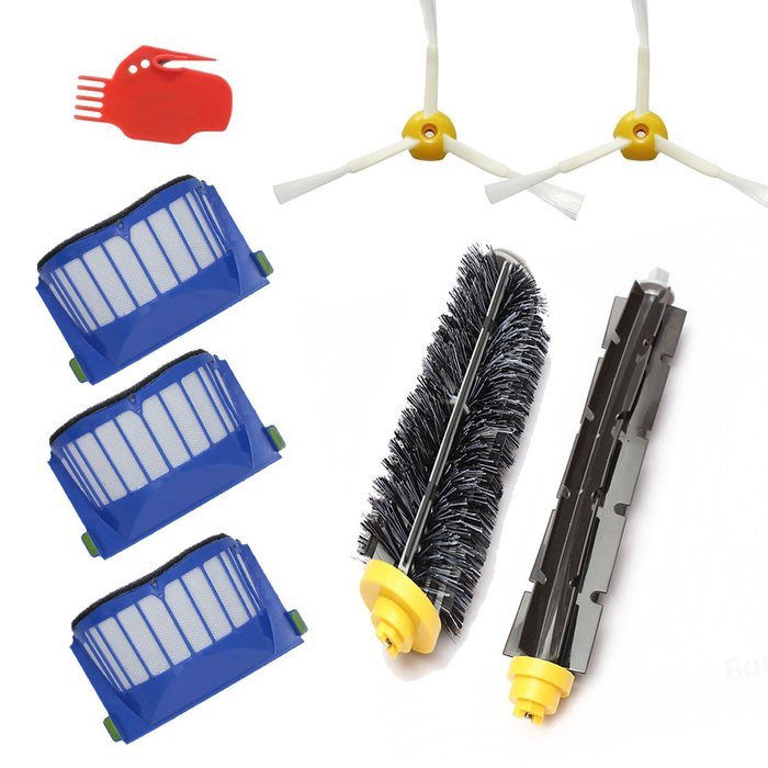 Techypro&reg; Replenishment Kit for iRobot Roomba 585 595 600 620 650 Series Robotic Vacuums Cleaner N5