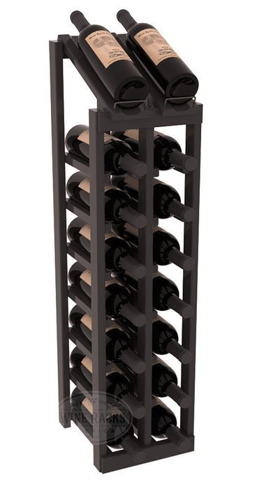 Wine Racks America Ponderosa Pine 2 Column 8 Row Display Top Kit. 13 Stains to Choose From! N12