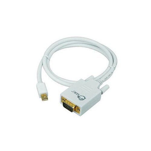 SIIG SIIG CB-DP0Y11-S1 - DisplayPort cable - Mini DisplayPort (M) - DB-15 (M) - 3 ft ( DisplayPort...