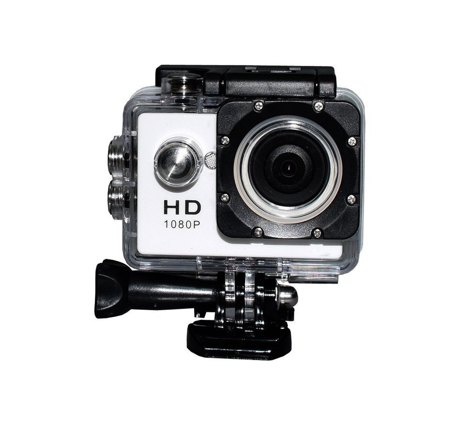 HD 1080P Sports Mini Video Camera 2" TFT Screen Action Diving Record with 30 Meter Waterproof Helmet Mount Kit... N2