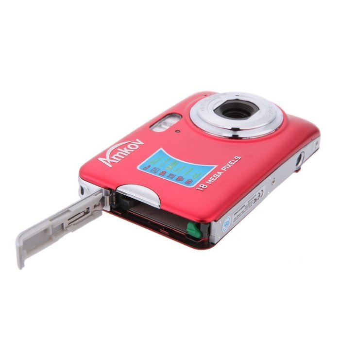 Andoer CDFE HD Digital Camera 18MP 2.7" TFT 8x Zoom Smile Capture Anti-shake Video Camcorder N4