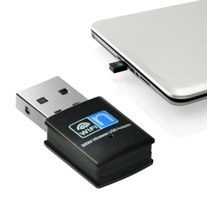 Chipset Realtek RTL8192 300Mbps MIN USB WiFi Wireless Adapter for PC/Laptop N7