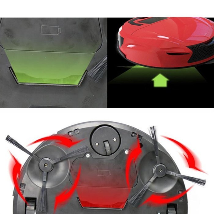 EVERTOP 2RSW Vacuum Cleaning Robot, Smart Sweeper & Vacuum Floor Cleaner N7