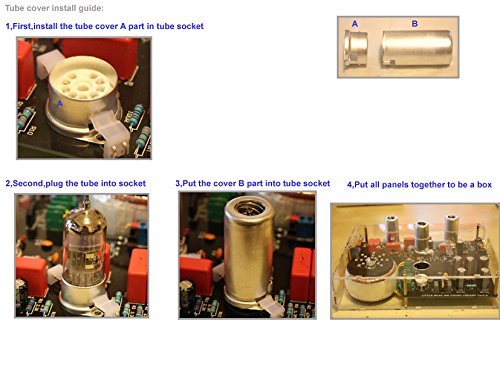 Toroidal Transformer Little bear T10 Pro 6N2 tube valve Phono Turntable RIAA Preamp preamplifier Ver2.5 N3