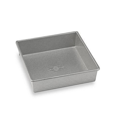 Nonstick 8-Inch Square Cake Pan comes with Americoat coating N2