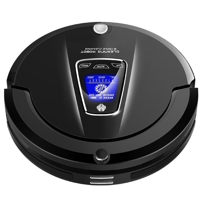 Liectroux Robot Vacuum Cleaner Multifuction(Sweep, Mop, Vacuum, Sterilization), LCD Touch Screen, Auto Charge,... N2