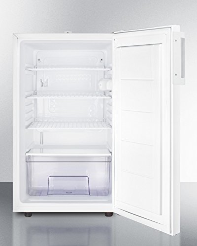 Summit FF511L7ADA 20" ADA Compliant Commercially Approved Medical Compact Refrigerator with 4.1 cu. ft. Capacity... N2