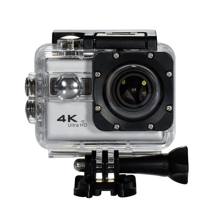 Ultra HD 4K 24fps WiFi Action Camera 16MP 2 Inch Voice Alert 170 Degree Helmet Cam Sport Camcorder N4