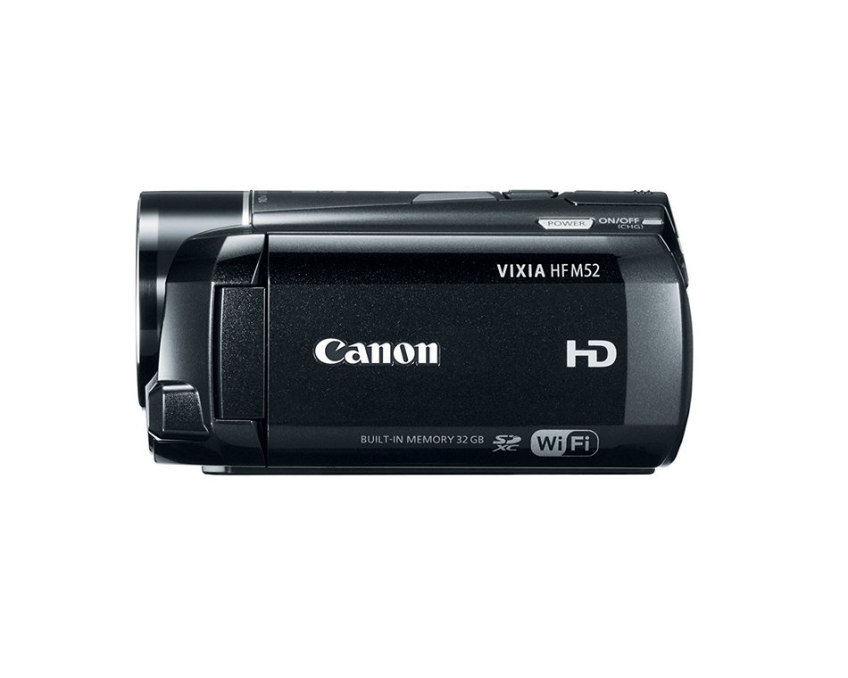 Canon VIXIA HF M52 Full HD 10x Image Stabilize Camcorder Wi-Fi Enabled with 32GB Internal Drive Plus 1 Additional...