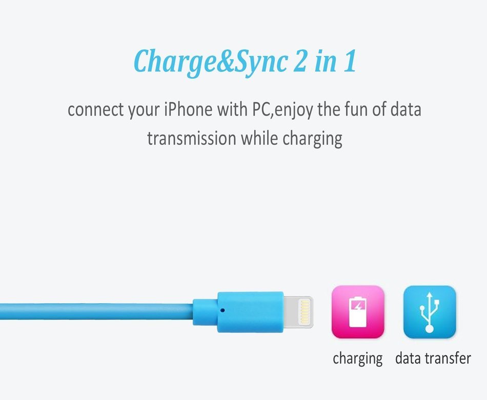iPhone Charger, X-cable Nylon Braided Apple Lightning Cable USB Sync Cord for iPhone SE/ iPhone 6S 6/6s plus/6... N3